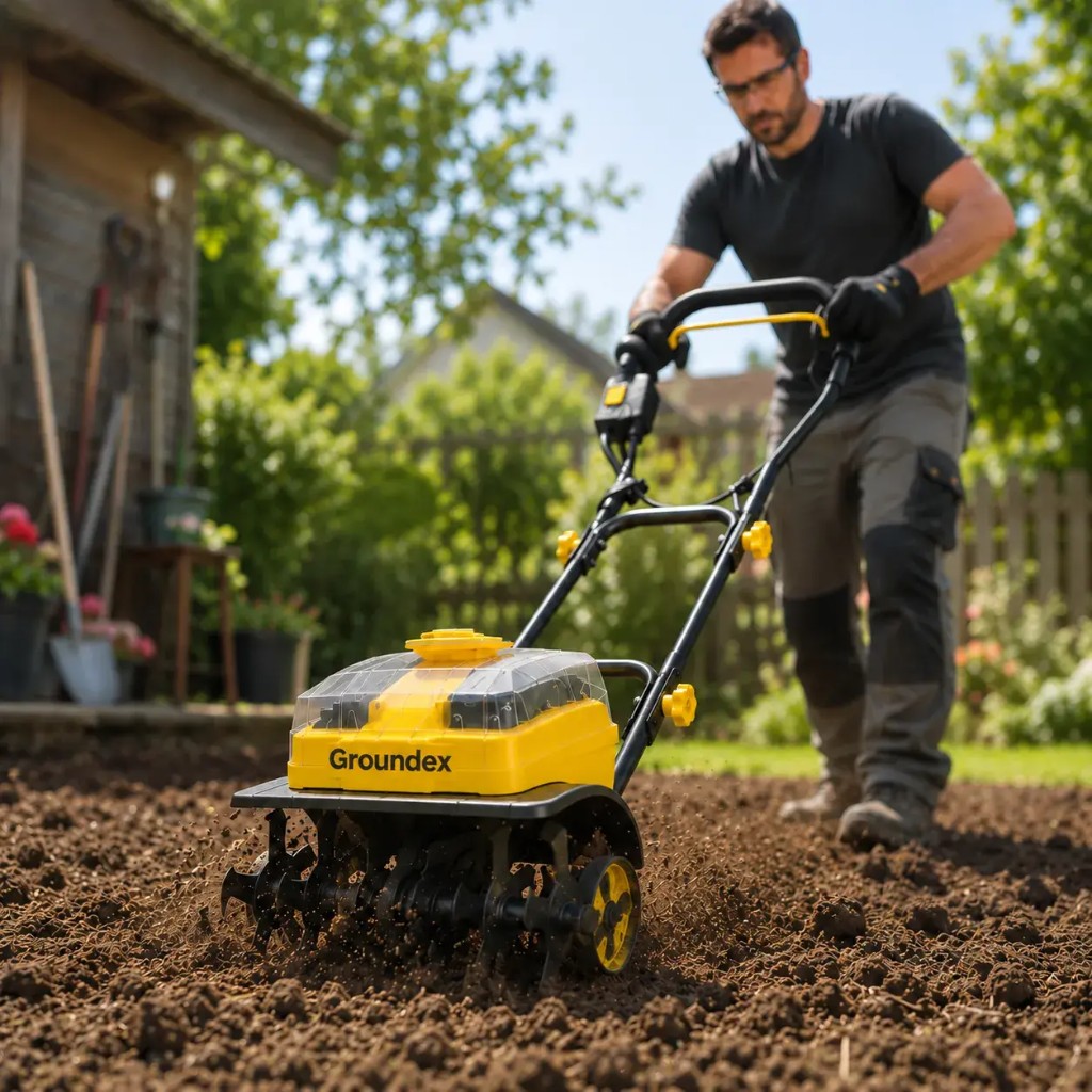 Groundex™ motore 1500W su terreno compatto