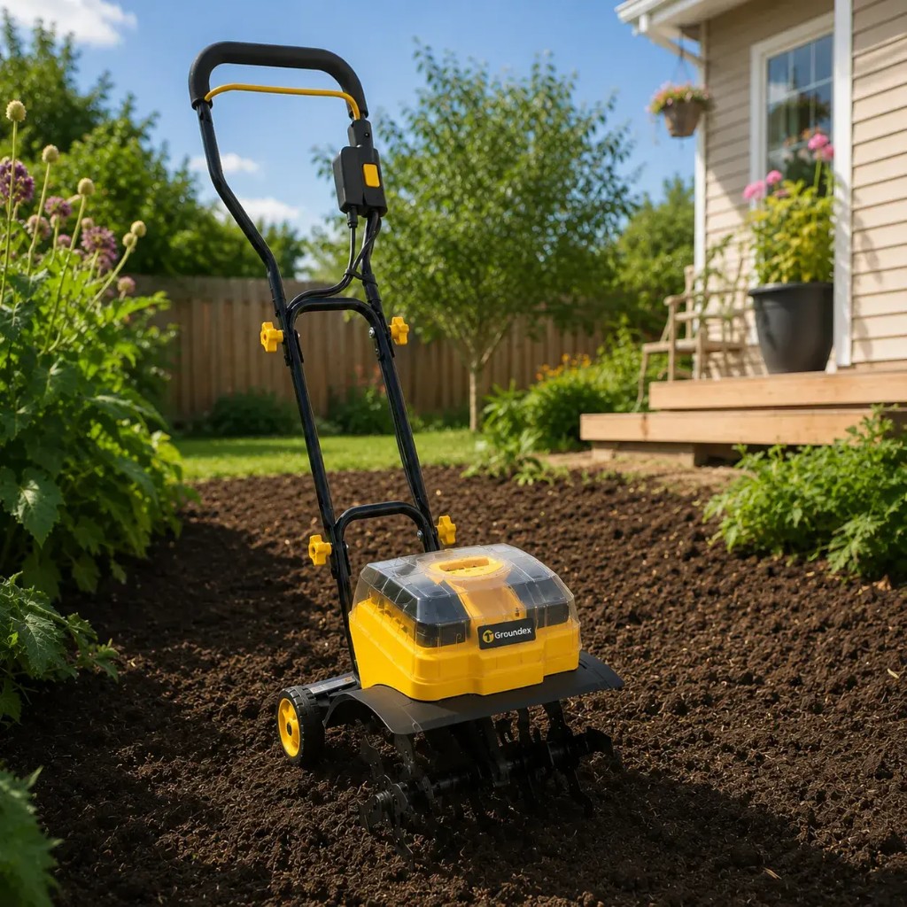Groundex™ doppia batteria 48V e base di ricarica