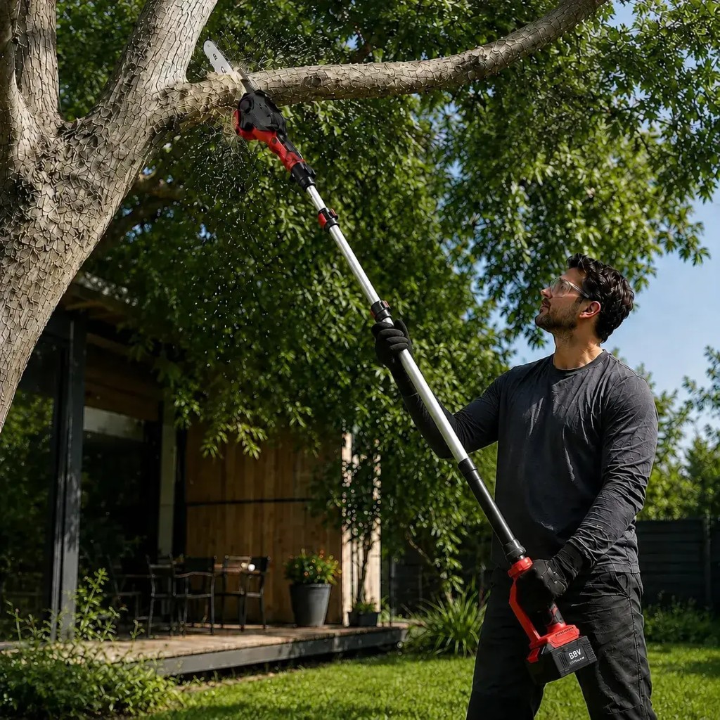 Vercut™ cuts thick branches with 3000W motor